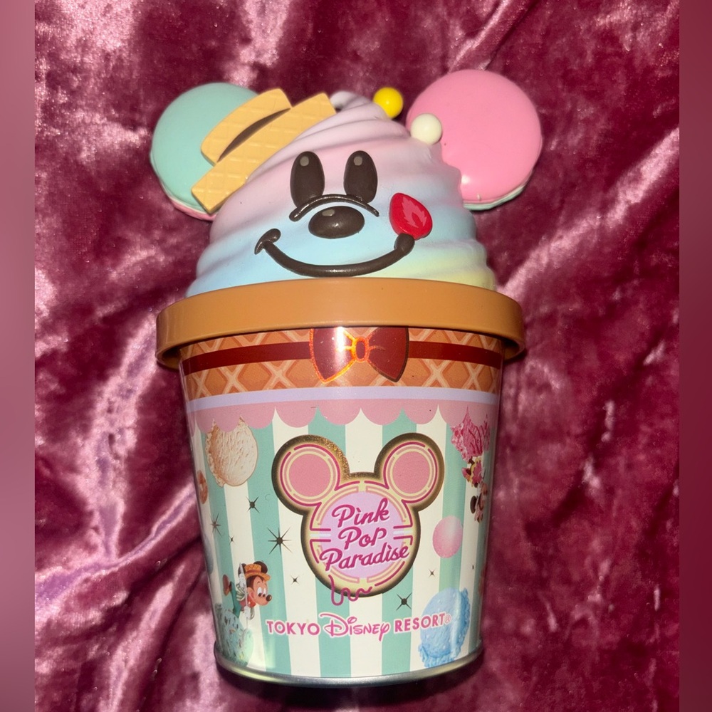 Tokyo Disney Pink Pop Paradise Souvenir Cup Nwt